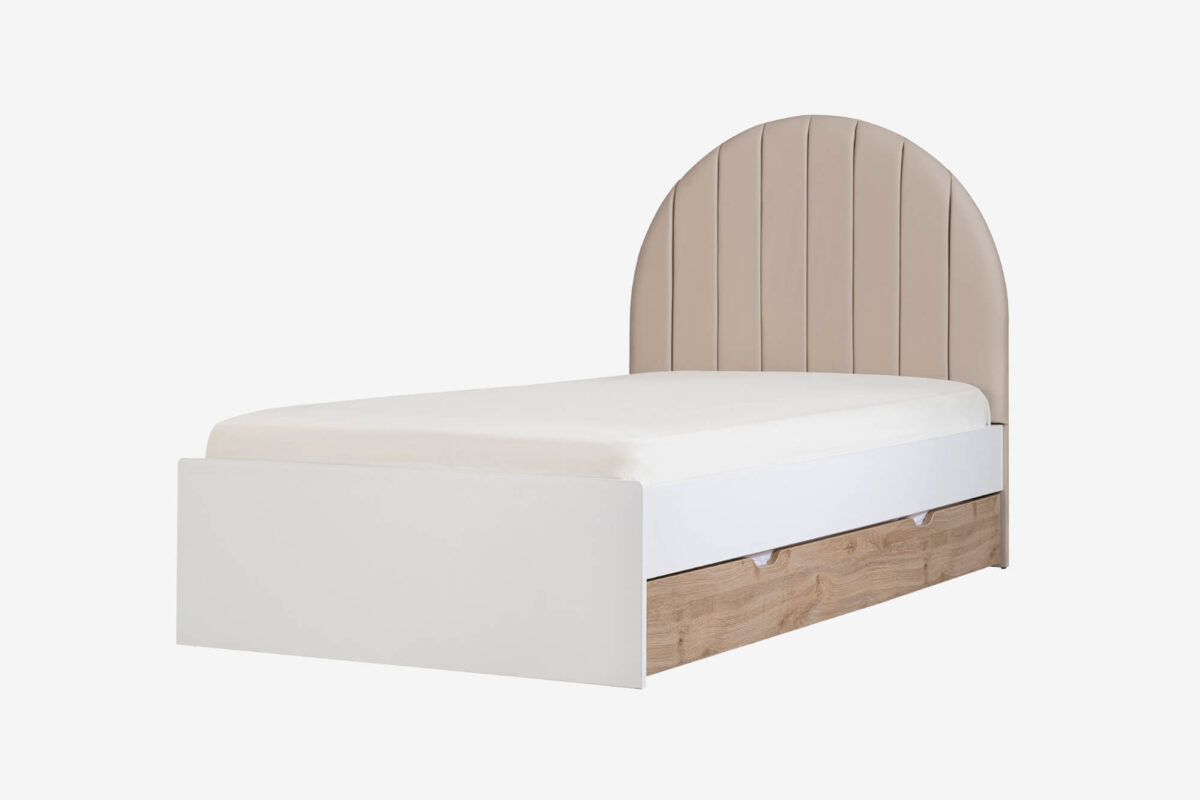 Kupa SPACE Jugendbett mit Bettkasten / Ausziehbett - 100x200 cm