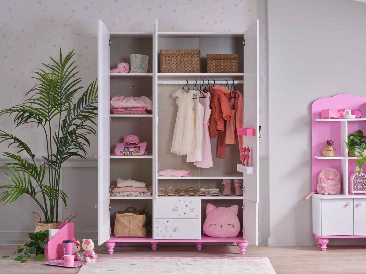 Kupa LITTLE PRINCESS Kleiderschrank 3-türen – Bild 5