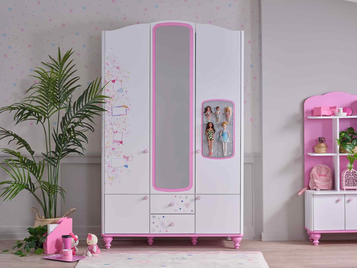 Kupa LITTLE PRINCESS Kleiderschrank 3-türen – Bild 6