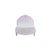 Kupa LITTLE PRINCESS Kopfteil – 100 cm, Rosa-Weiß