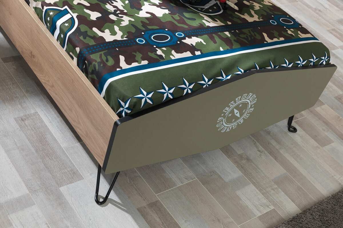 Kupa CAMP Kinderbett mit Hütte 100x200 cm – Bild 8