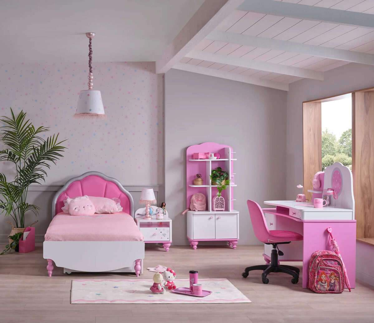 Kupa LITTLE PRINCESS Kinderzimmer Set, 5-teilig