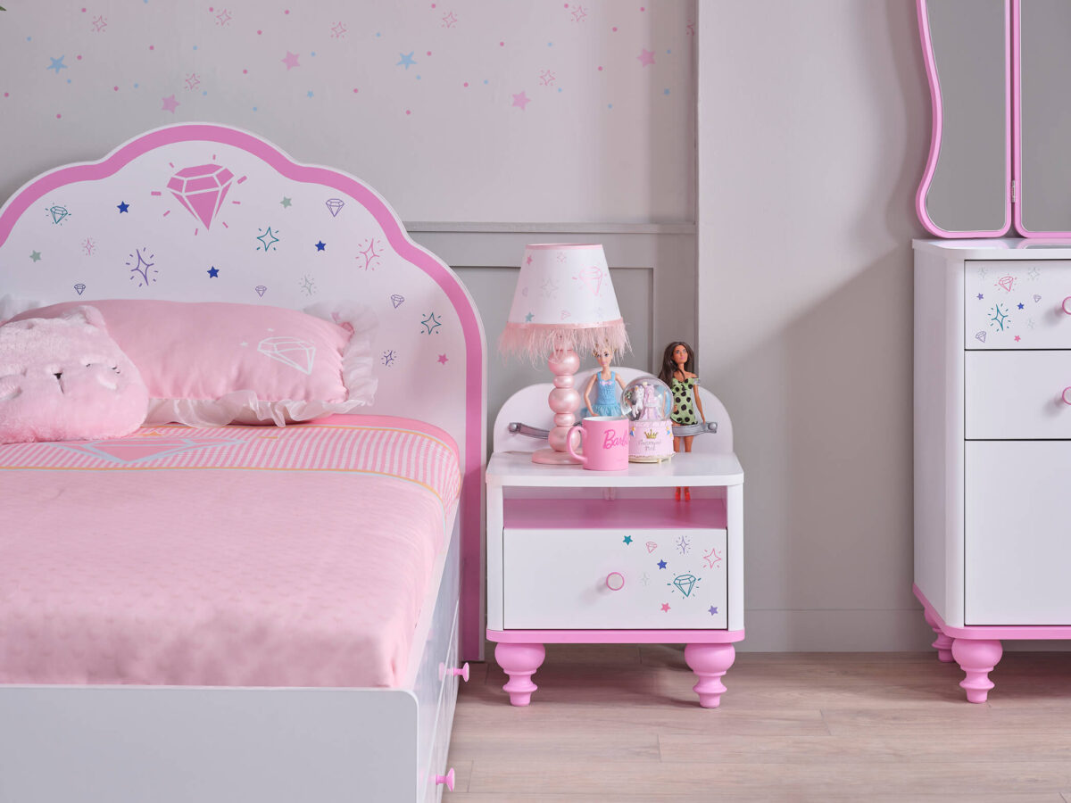Kupa LITTLE PRINCESS Kinderzimmer Set, 5-teilig – Bild 2
