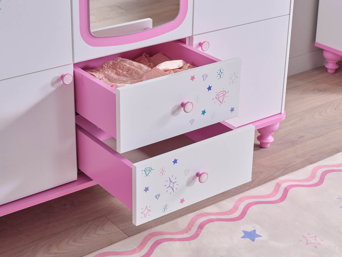 Kupa LITTLE PRINCESS Kinderzimmer Set, 5-teilig – Bild 6