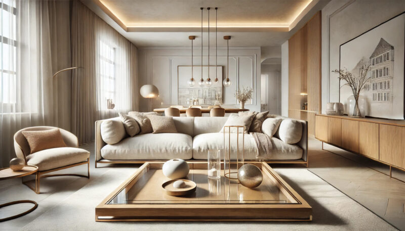 Moderner Couchtisch Formen, Materialien und Trends 2025