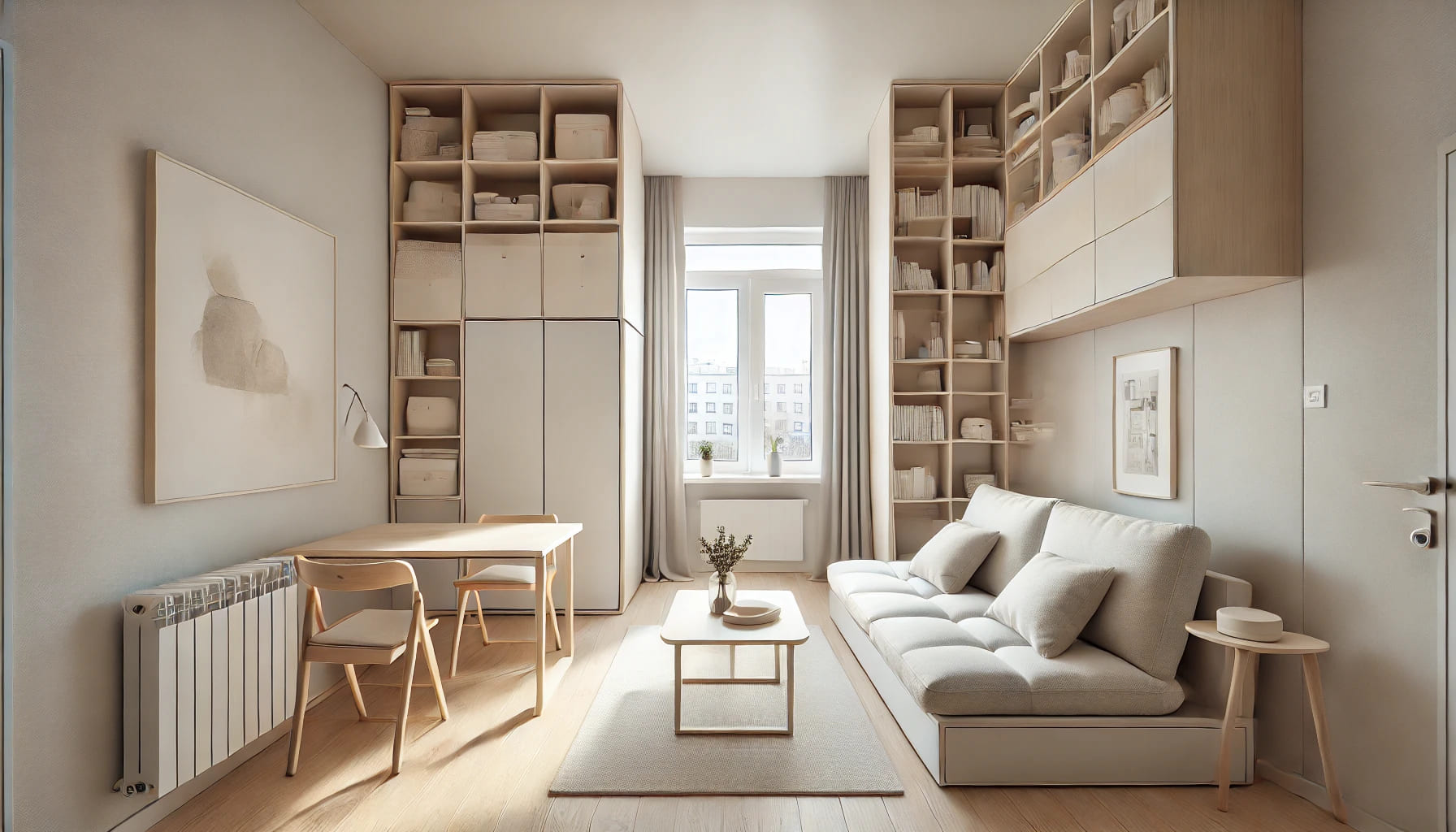 Platzsparende Moebel-fuer kleine Wohnungen