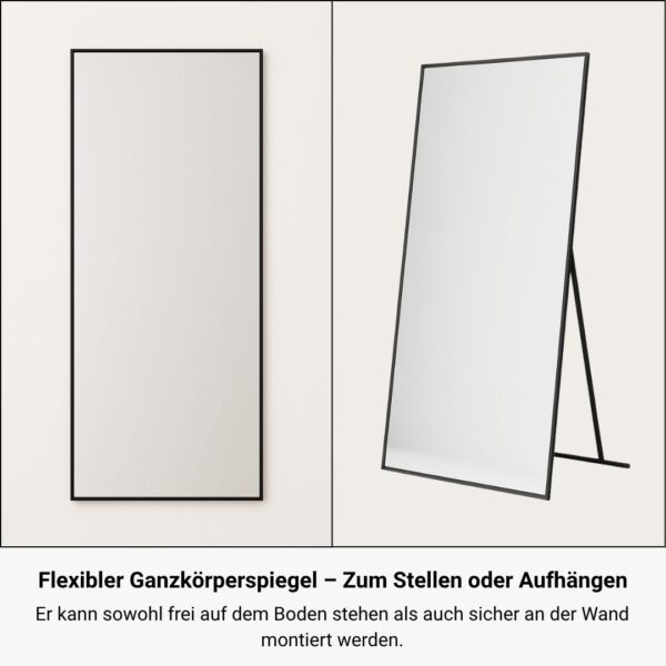 Rechteck Standspiegel 1