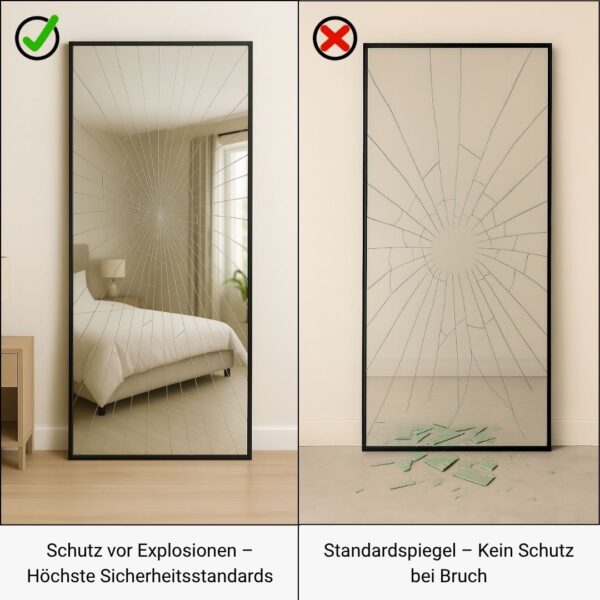 Rechteck Standspiegel 2