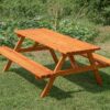 Picknicktisch aus Massivholz – 6 Personen