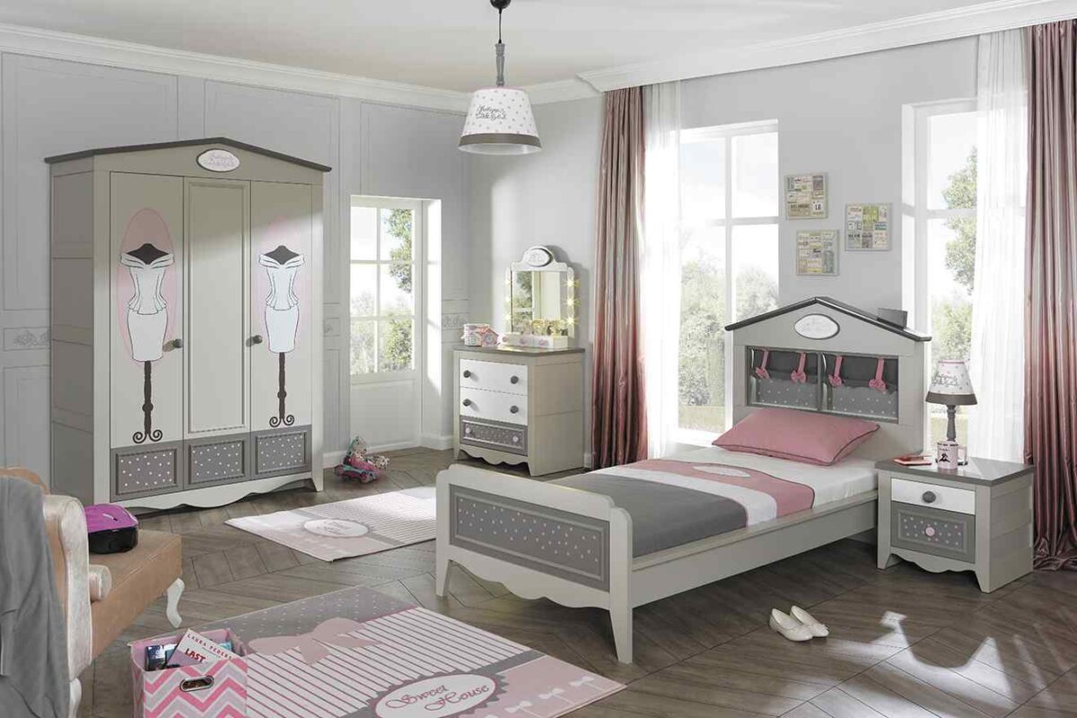 Kupa HOUSES Kinderbett - 120x200 cm – Bild 6