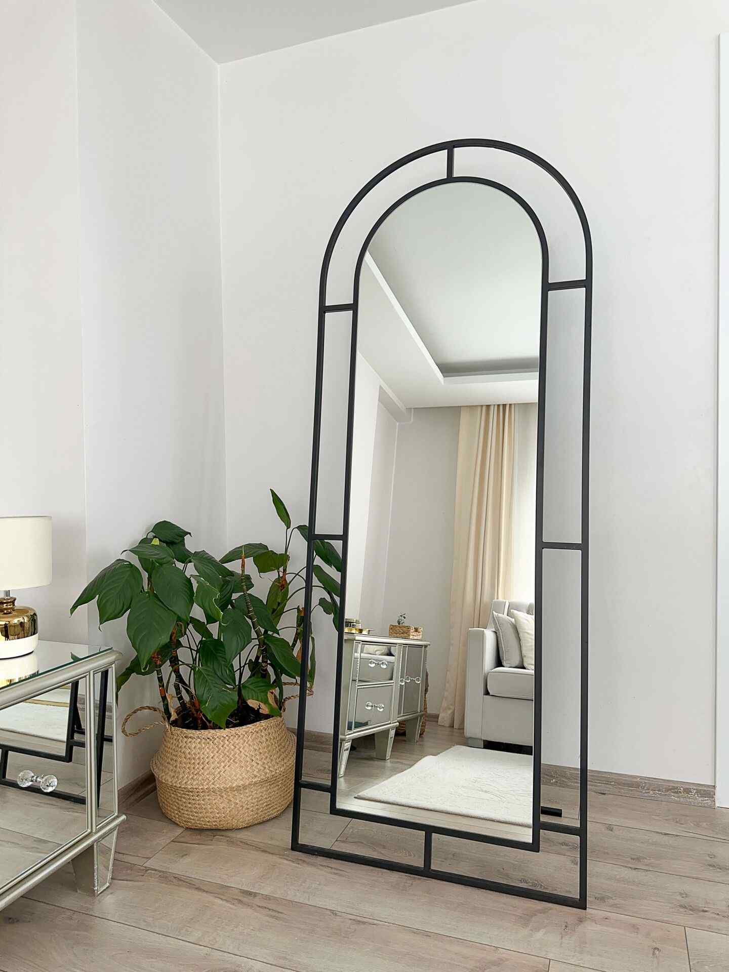 Dekorativer Standspiegel in 4 Farben | 180x70 cm – Bild 4