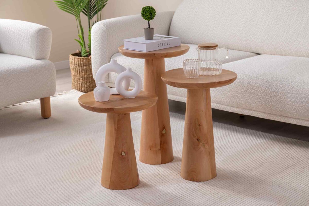 Pilz Couchtisch-Set – Bild 3