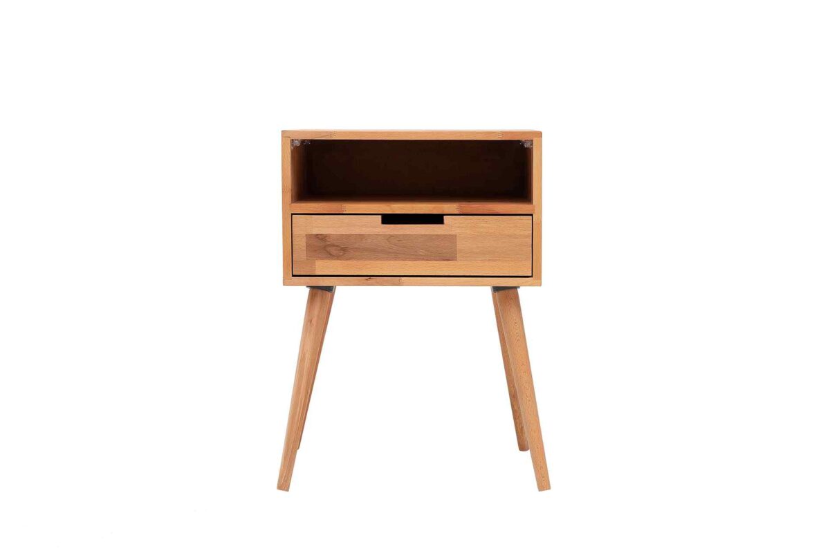 Zeus Holz Nachttisch 70 cm – Bild 4