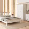 SÜD JUGENDZIMMER-BETT, SOFT-WEISS