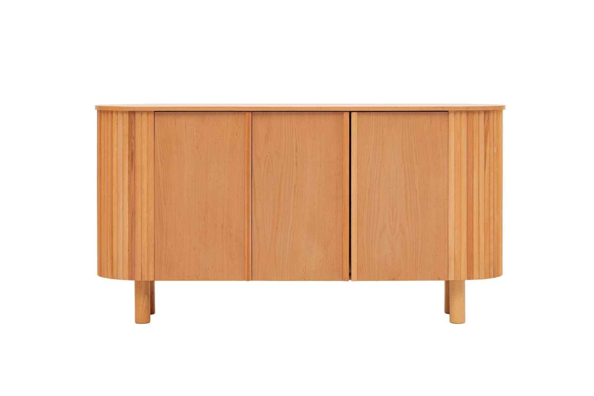 SOLI BOHEMISCHER BUCHE HOLZKONSOLENTISCH, BEIGE – Bild 4