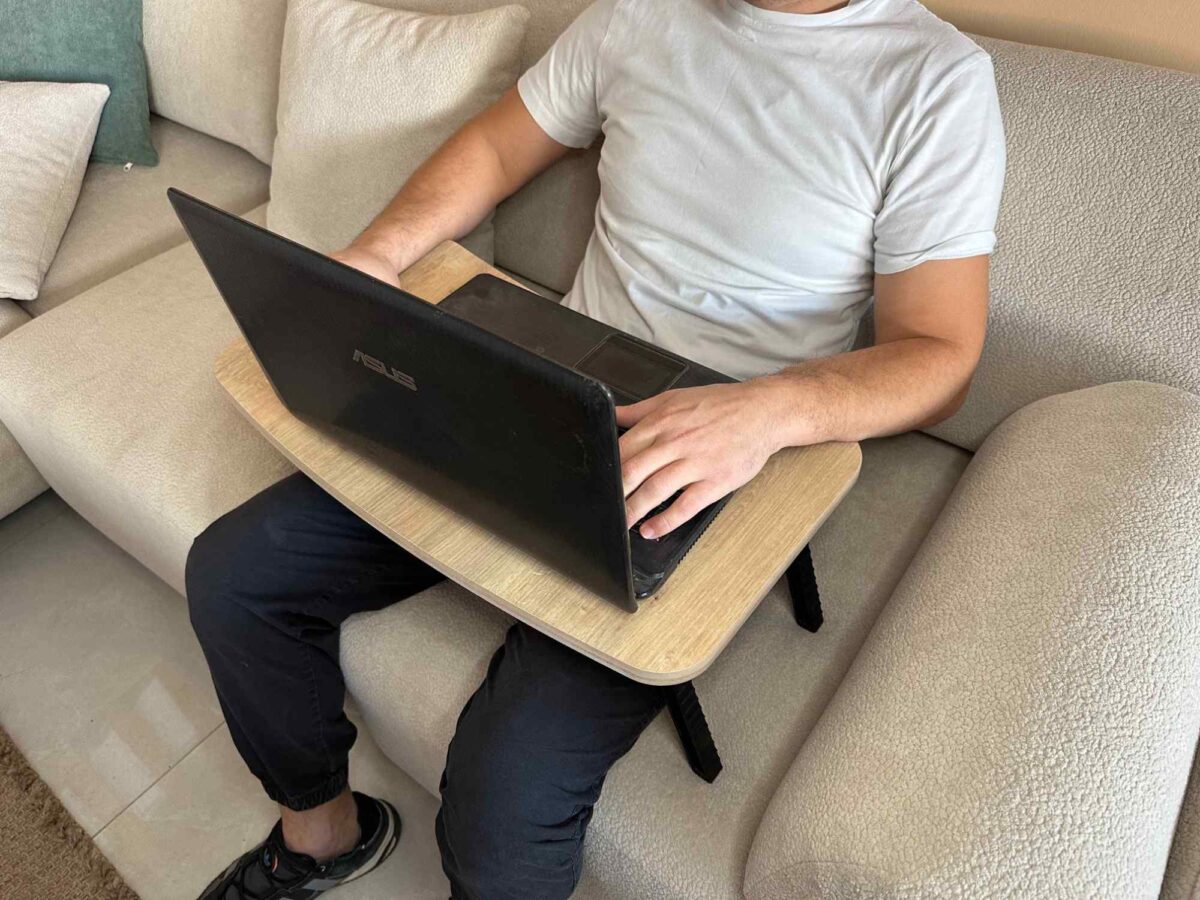 MİLTON KLAPPBARER MDF LAPTOP-TISCH – Bild 4