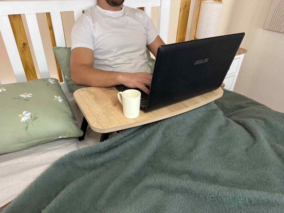MİLTON KLAPPBARER MDF LAPTOP-TISCH – Bild 5