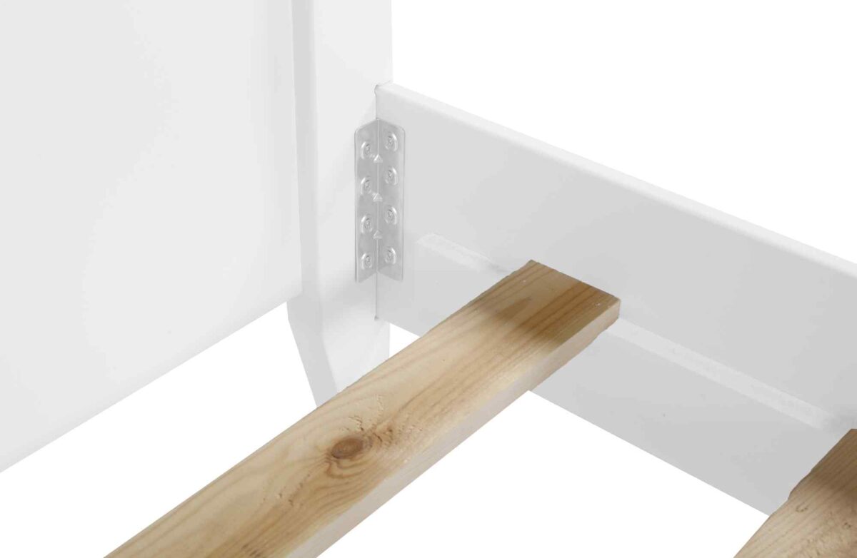 KARYA MODERNES LANDHAUS-BETT, PERLWEISS – Bild 9