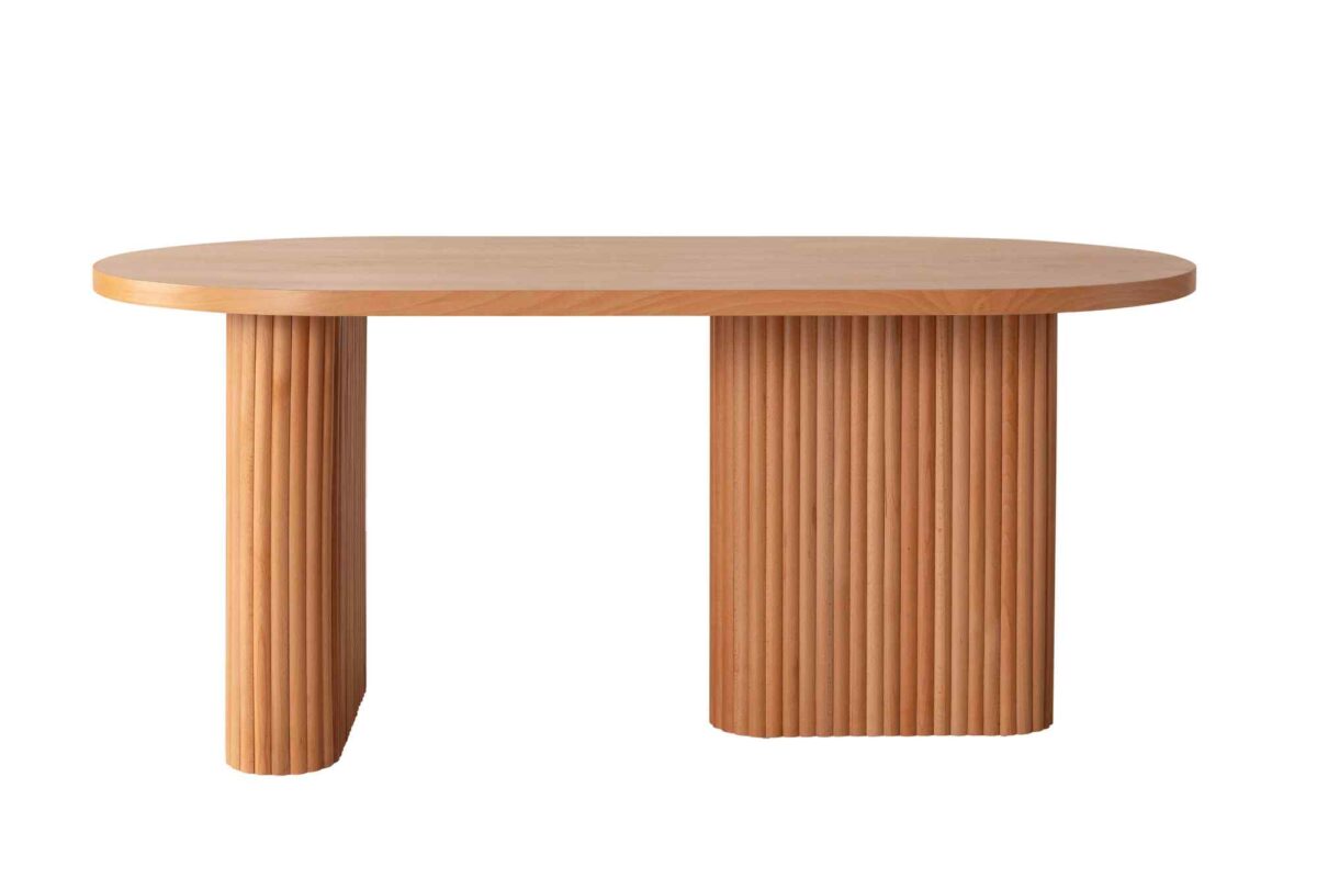 SOLI BOHEM FESTER ESSTISCH AUS BUCHE, 90X180 – Bild 9