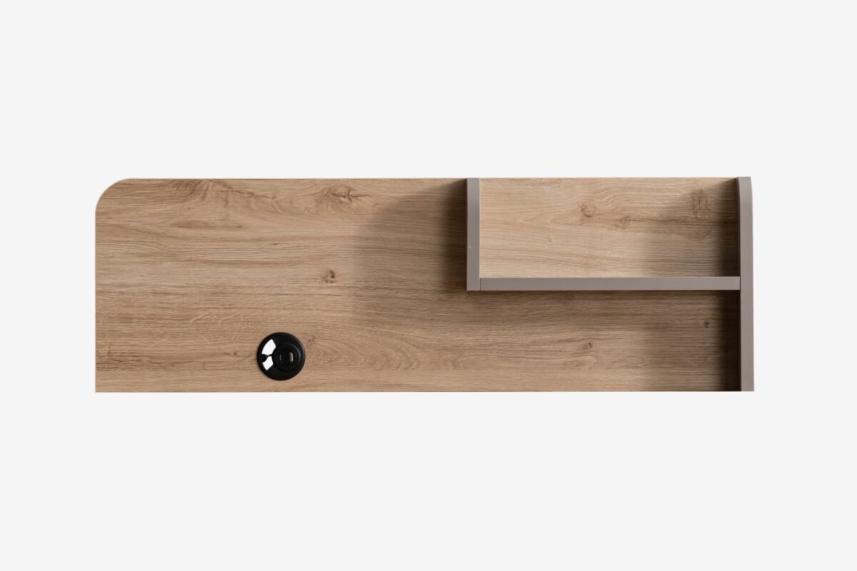 Kupa Montessori Hut Schreibtisch-Aufsatz – 90 cm, Holzoptik & Grau