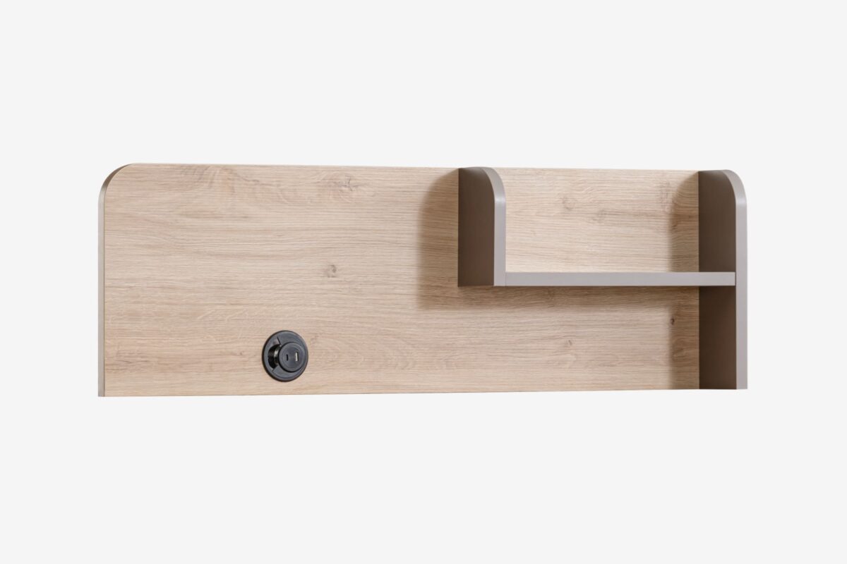 Kupa Montessori Hut Schreibtisch-Aufsatz – 90 cm, Holzoptik & Grau – Bild 2