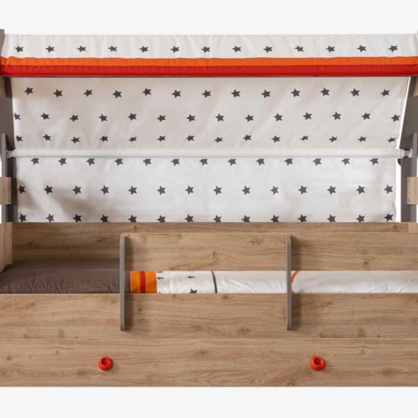 Alternative view of Kupa Montessori Hut Kinderhausbett