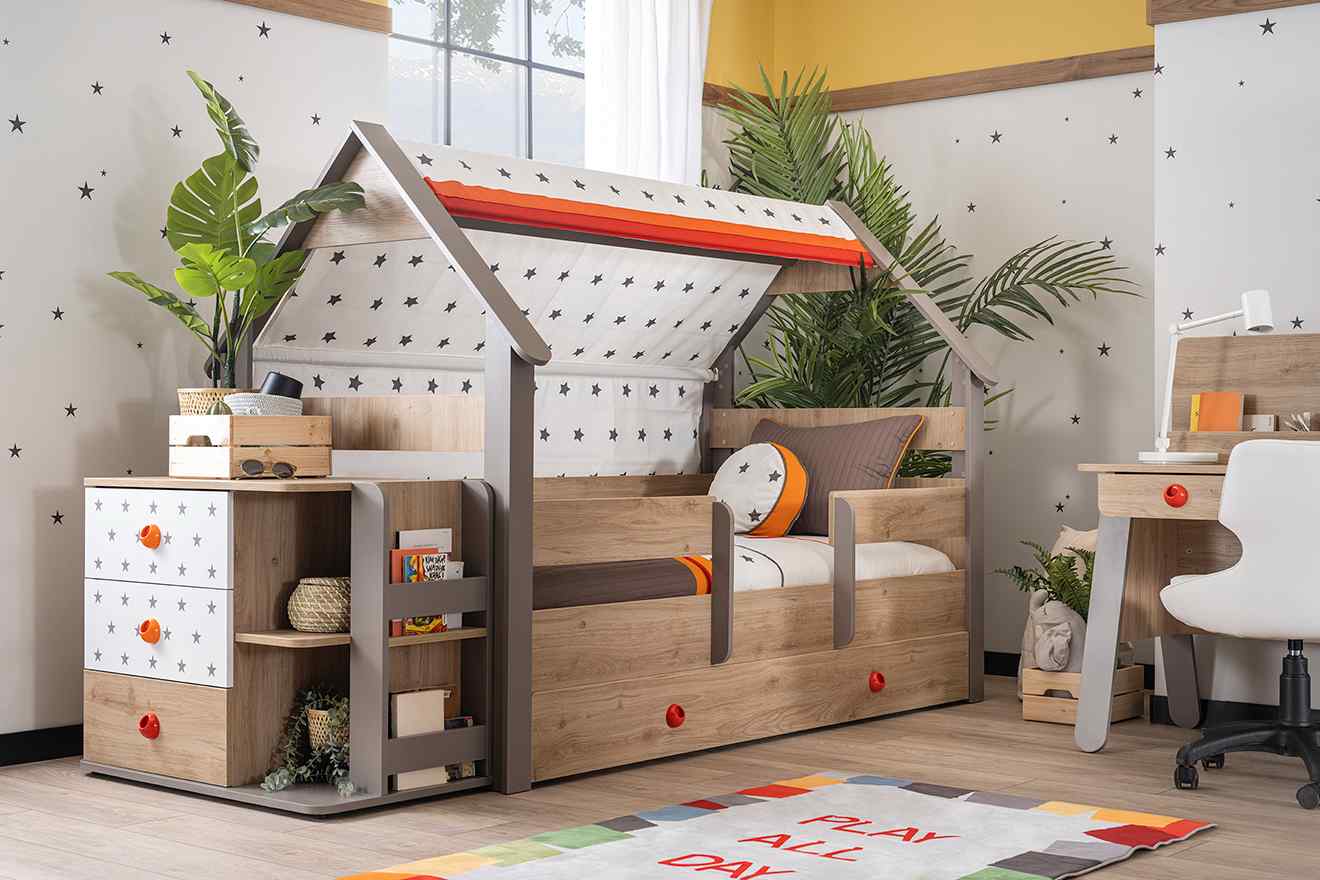 Kupa Montessori Hut Kinderhausbett – Bild 3