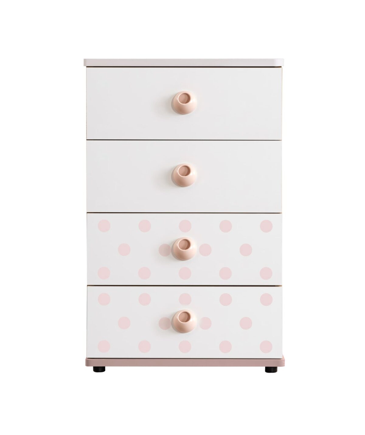 Kupa Montessori Pink Kommode Rosa – 4 Schubladen