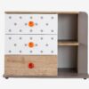 Kupa Montessori Hut Kinderkommode – 92 cm, 3 Schubladen, Sterne