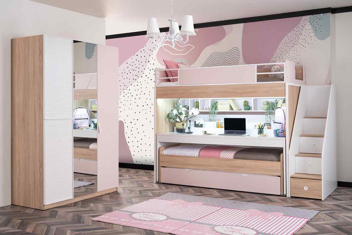Kupa ANGEL CITY Hochbett Set, 6-teilig