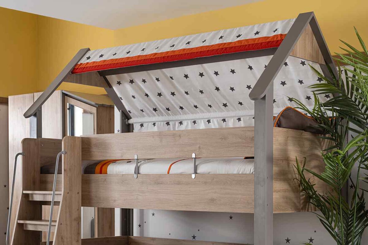 Kupa MONTESSORI HUT Hochbett Set, 2-teilig – Bild 2