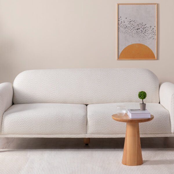 Hera 3-Sitzer Sofa, Weiß