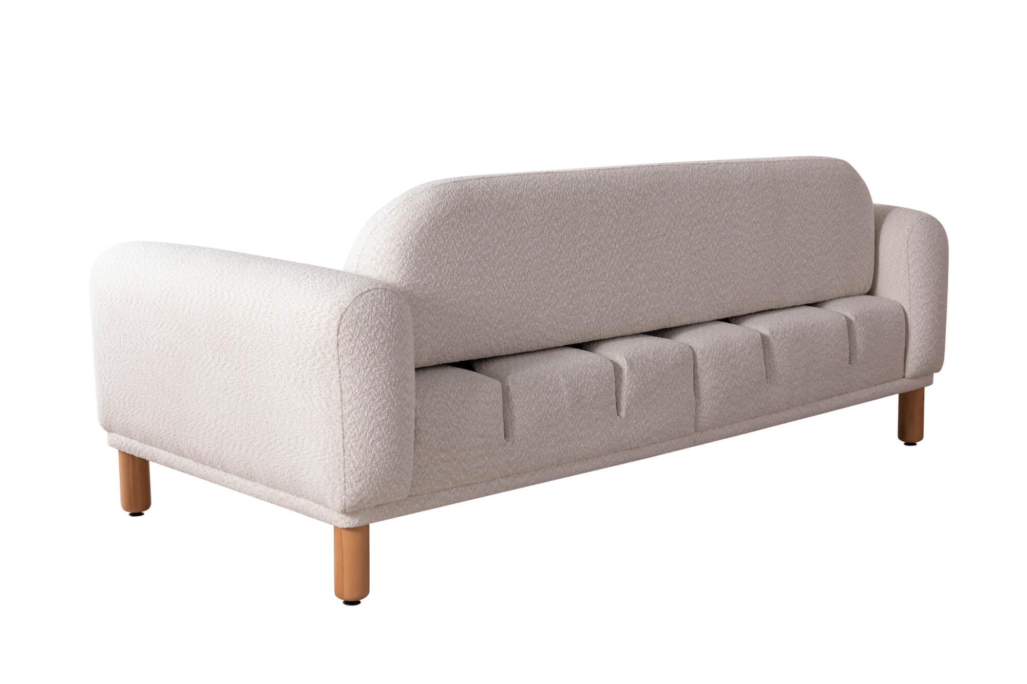 Hera 3-Sitzer Sofa, Weiß – Bild 5