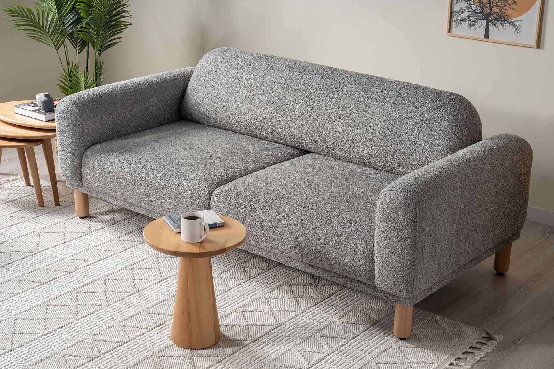 Hera 3-Sitzer Sofa, Grün