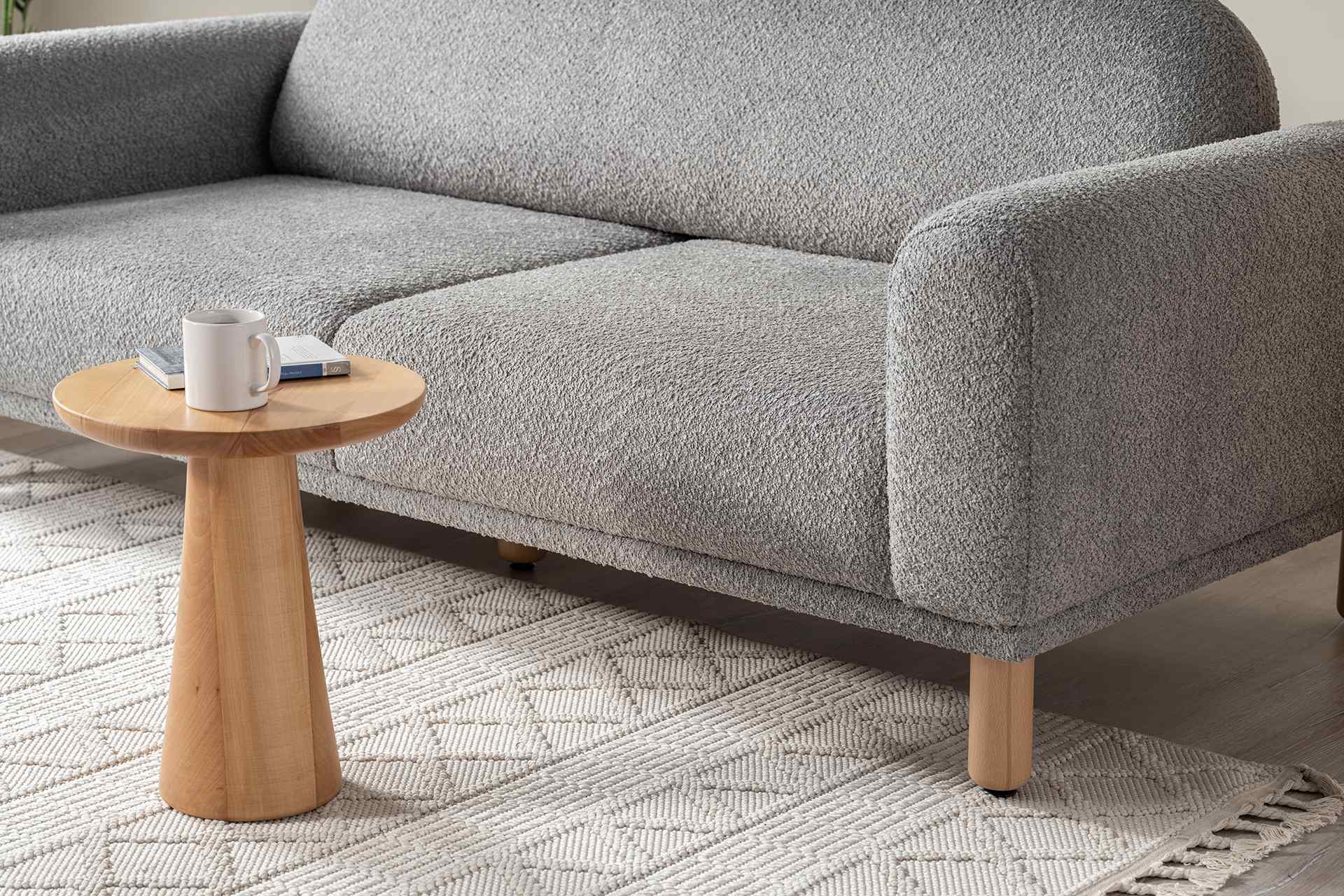Hera 3-Sitzer Sofa, Grün – Bild 6