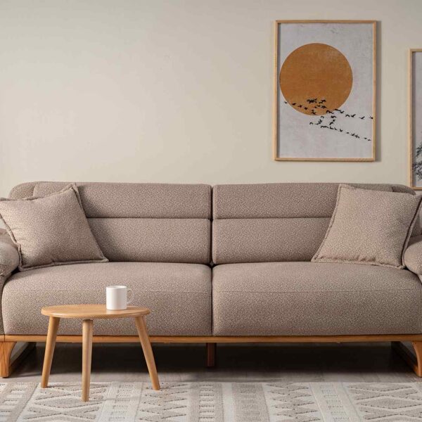 Oslo 3-Sitzer Sofa, Nerz