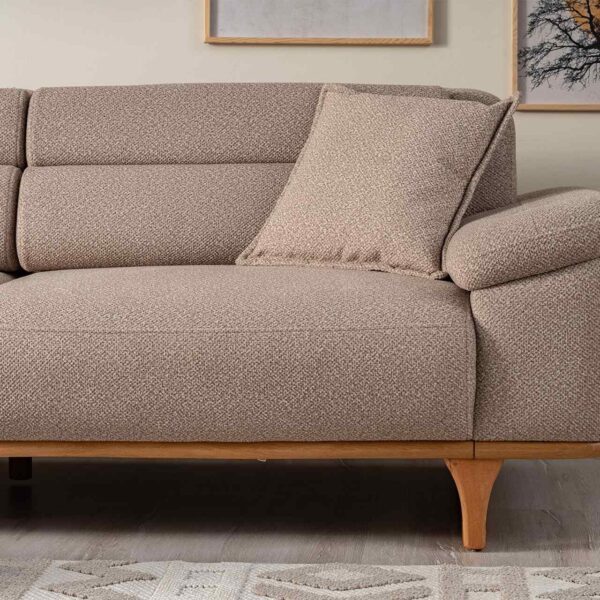 Alternative view of Oslo 3-Sitzer Sofa, Nerz
