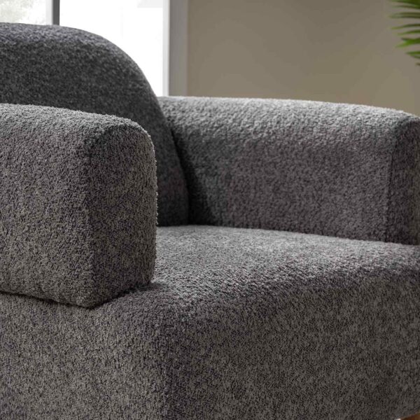 Alternative view of Hera Sessel, Anthrazitgrau