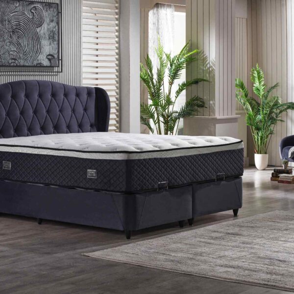 Alternative view of Indigo Box-Spring Bett-Set