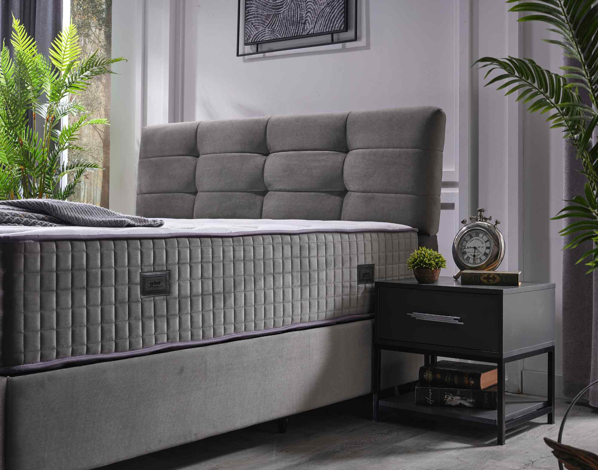 Naomi Box-Spring Bett-Set – Bild 2