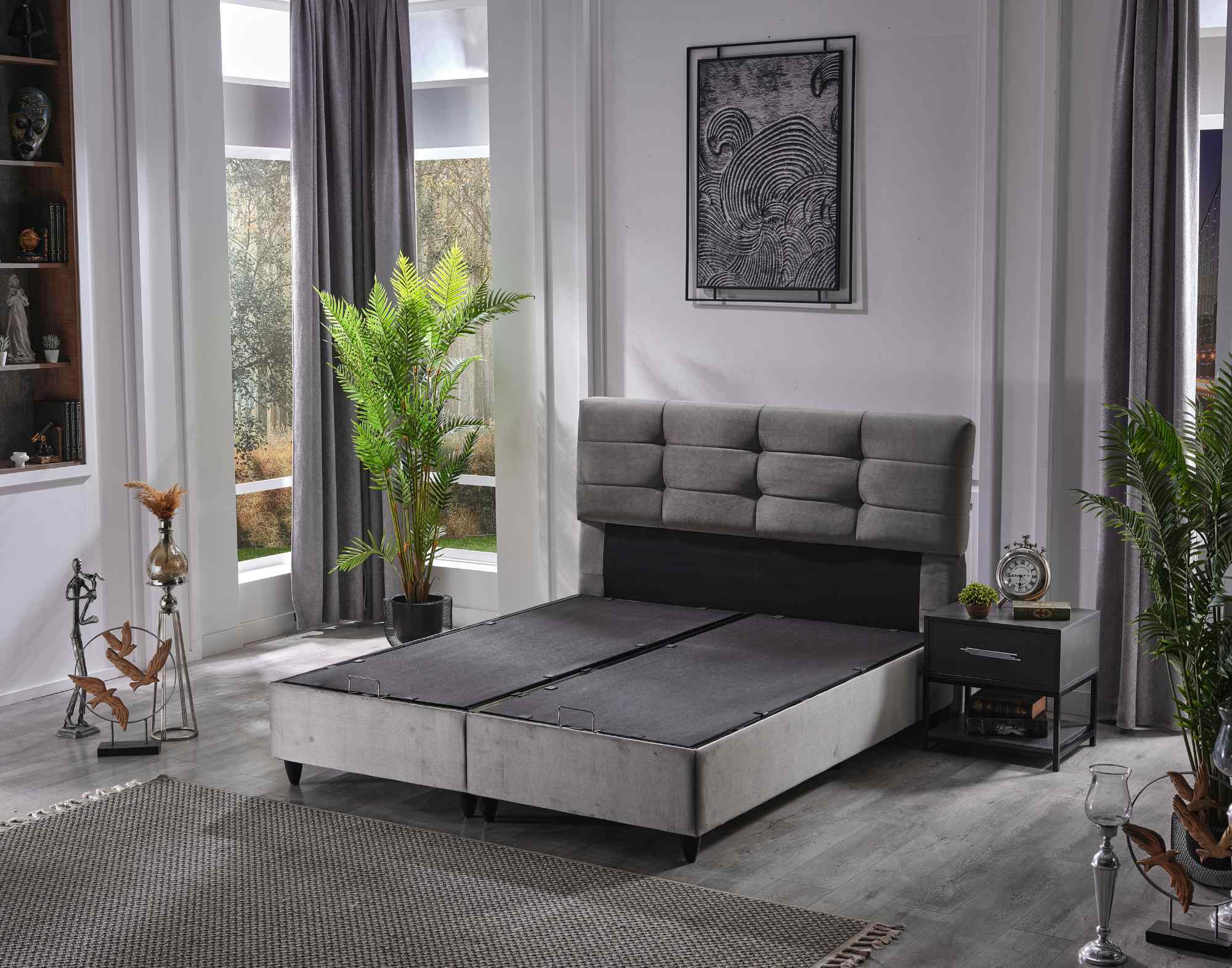 Naomi Box-Spring Bett-Set – Bild 3