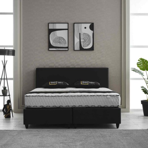 Alternative view of Violet Box-Spring Bett-Set