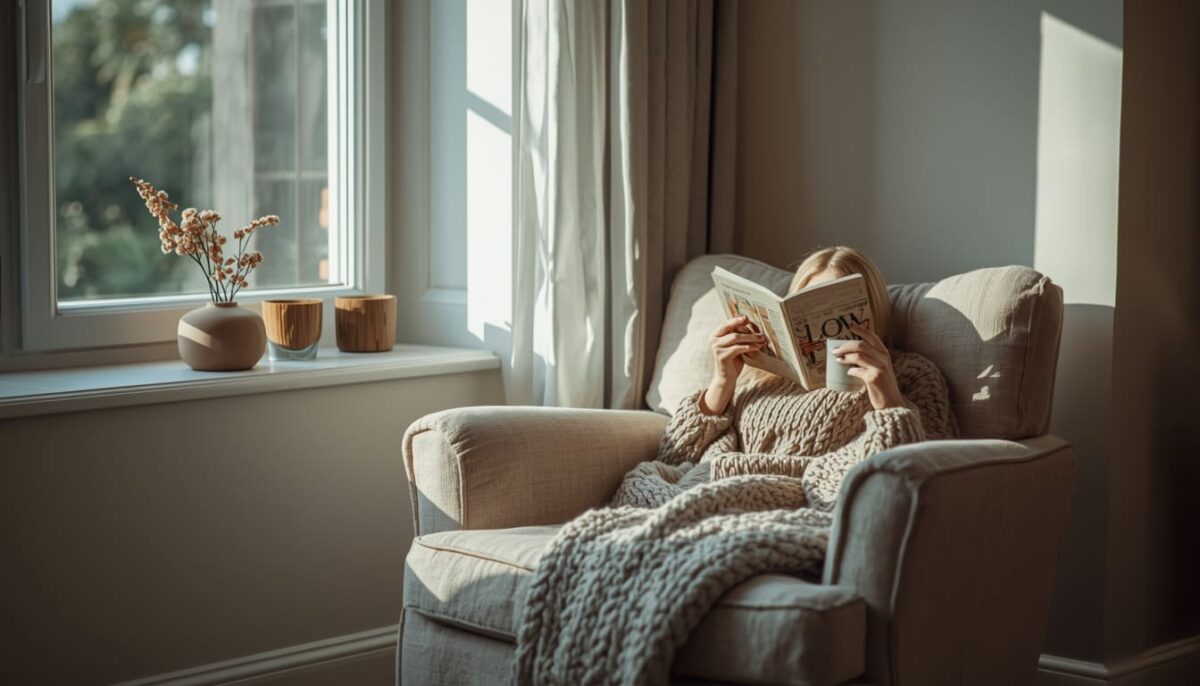 Slow Living Die Kunst, zu Hause die Zeit anzuhalten