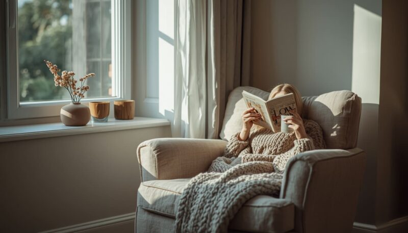 Slow Living Die Kunst, zu Hause die Zeit anzuhalten