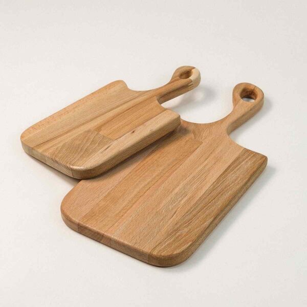 Alternative view of Tera Zweiteiliges Schneide- und Servierbrett aus Massiver Buchenholz