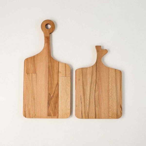 Alternative view of Lora Zweiteiliges Schneide- und Servierbrett aus Massiver Buchenholz