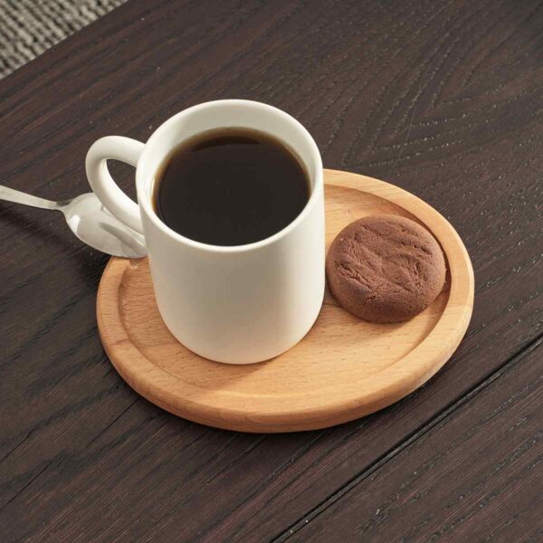 Alternative view of Mira Kaffee-Servierplatte aus Massiver Buchenholz