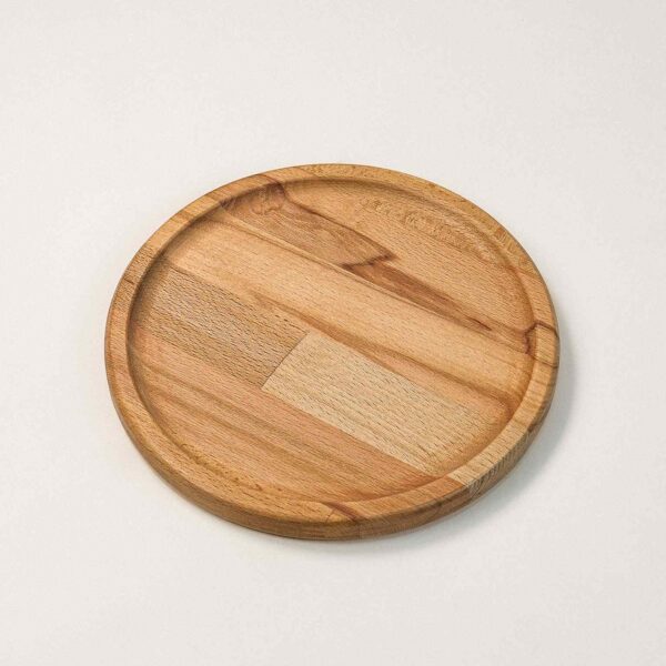 Luma Servierplatte aus Massiver Buchenholz