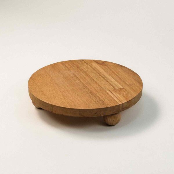 Alternative view of Kuzey Erhöhter Vielzweck-Organizer & Servierständer aus Massiver Buchenholz