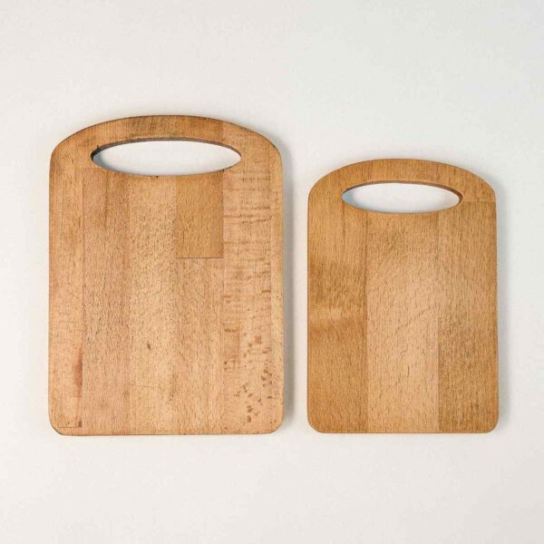 Alternative view of Nora Zweiteiliges Schneide- und Servierbrett aus Massiver Buchenholz